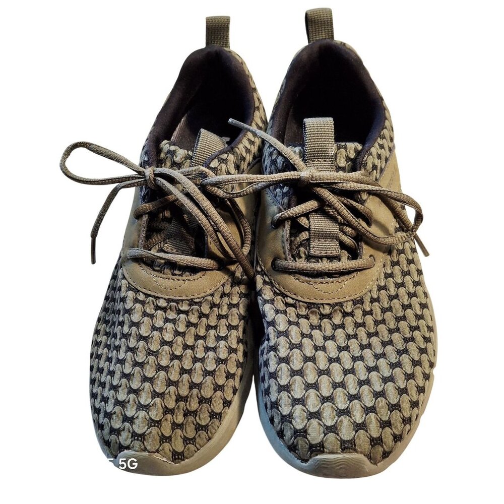 Merrell Womens Olive Green Lace-Up Sneakers Size 7.5 Lightweight Breathable Mesh